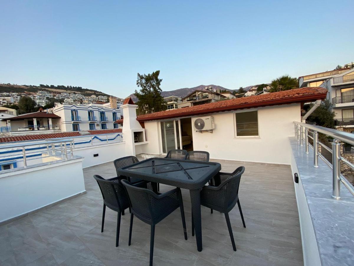 Shared Pool Flat Located 3 Min To Beach In Kalkan Apartment Luaran gambar