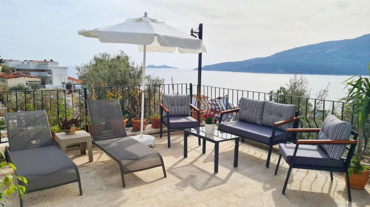 Shared Pool Flat Located 3 Min To Beach In Kalkan Apartment Luaran gambar